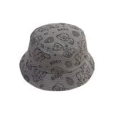  NÓN BIRDY BANDANA BUCKET/Grey 