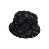  NÓN BIRDY BANDANA BUCKET/Black 