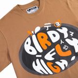  ÁO THUN BIRDY LOGO CREATION TEE /Brown 