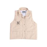  ÁO KHOÁC BIRDY LOGO ORIGINAL GILE/Cream 