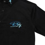  ÁO SƠMI BIRDY FLY HIGH VELVET SHIRT/Black 