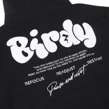  ÁO HOODIE BIRDY RESET/Black 