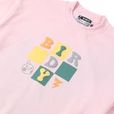  ÁO SWEATER  BIRDY TIC TAC TOE RESTRICTED/Pink 