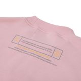  ÁO SWEATER  BIRDY TIC TAC TOE RESTRICTED/Pink 