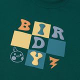  ÁO SWEATER  BIRDY TIC TAC TOE RESTRICTED/Green 