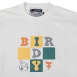  ÁO SWEATER  BIRDY TIC TAC TOE RESTRICTED/white 