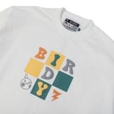  ÁO SWEATER  BIRDY TIC TAC TOE RESTRICTED/white 