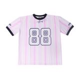  88 JERSY T-SHIRT - PINK 