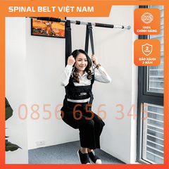 [Đai khóa bấm]-Đai Kéo Dãn Cột Sống Lưng SPINAL BELT