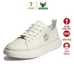 GIÀY DA THỂ THAO XRUN D837 MÀU TRẮNG
