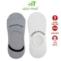 Tất lười nam nữ cotton có đệm silicone chống tuột gót