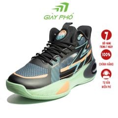 Giày Bóng Rổ 7288 Màu Đen Xanh