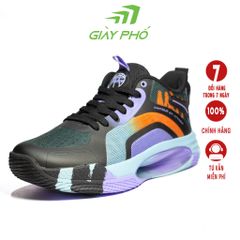 Giày Bóng Rổ 7185 Màu Tím Đen