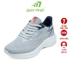 Giày Thể Thao BT71370 Màu Xám Xanh, Vải Dệt Kim Thoáng Khí