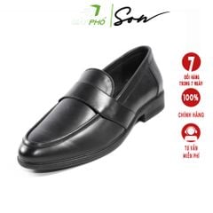 Giày Loafer Da Thật SON 0611 Màu Đen, Bảo Hành 6 Tháng