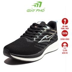 Giày Thể Thao BT7133 Màu Đen, Vải Dệt Kim Thoáng Khí