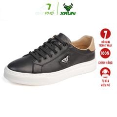 GIÀY DA THỂ THAO XRUN SLIVER B66 MÀU ĐEN