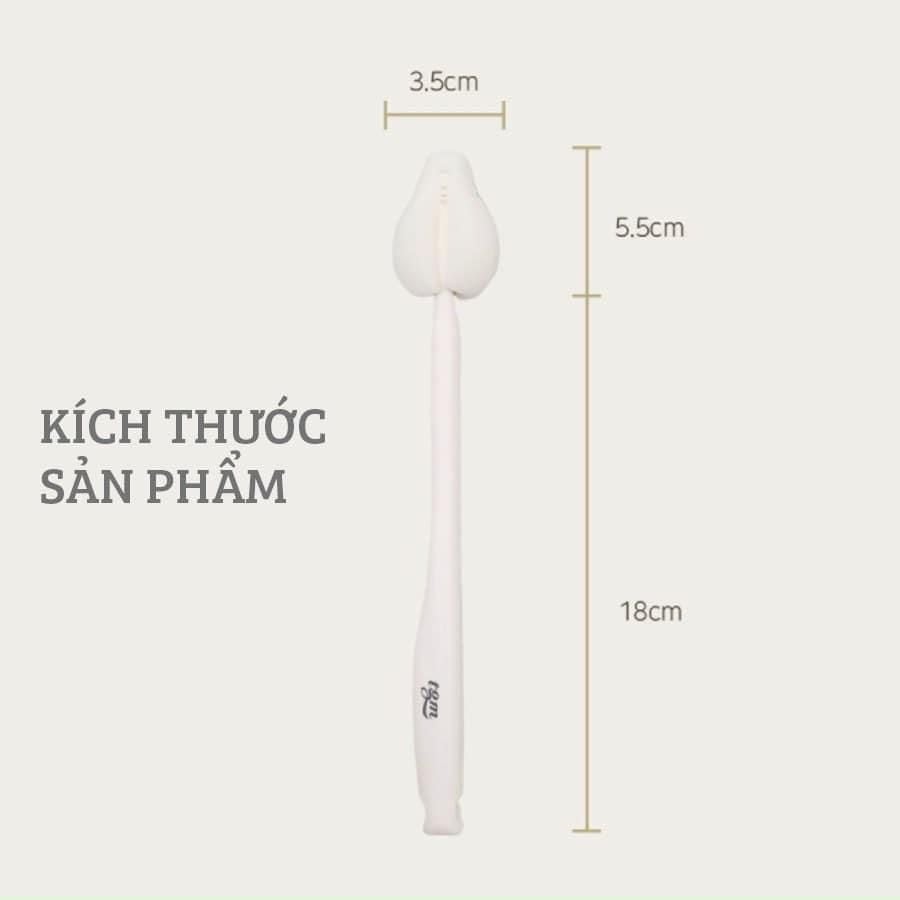 Set 5 cọ mút xốp bọt biển TGM cọ bình cọ núm ti (có tách lẻ)