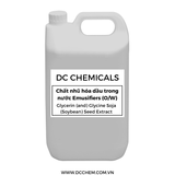  Chất nhũ hóa dầu trong nước Emusifiers (O/W) - Glycerin (and) Glycine Soja (Soybean) Seed Extract 