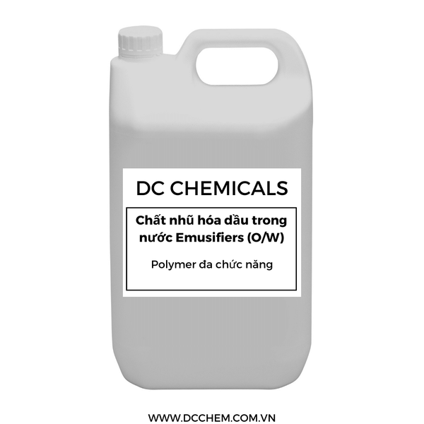  Chất nhũ hóa dầu trong nước Emusifiers (O/W) - Polymer đa chức năng 