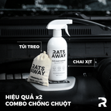  Combo to - Siêu tiết kiệm: Túi treo + Chai xịt 500ml RATS AWAY 