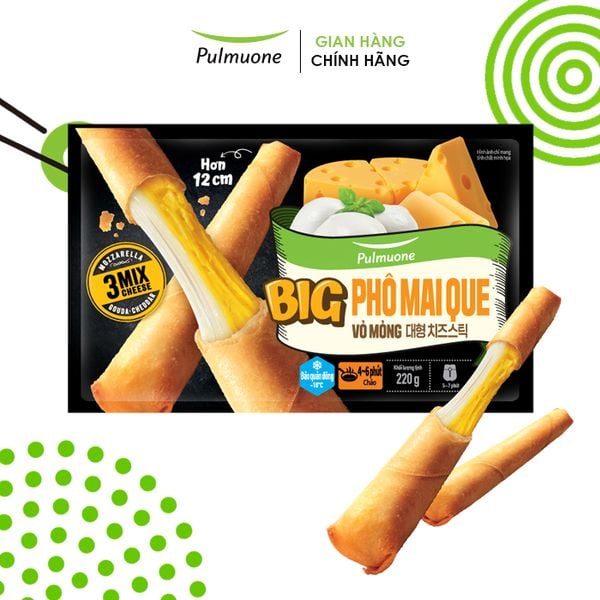  Phô mai que big size Pulmuone 220g 