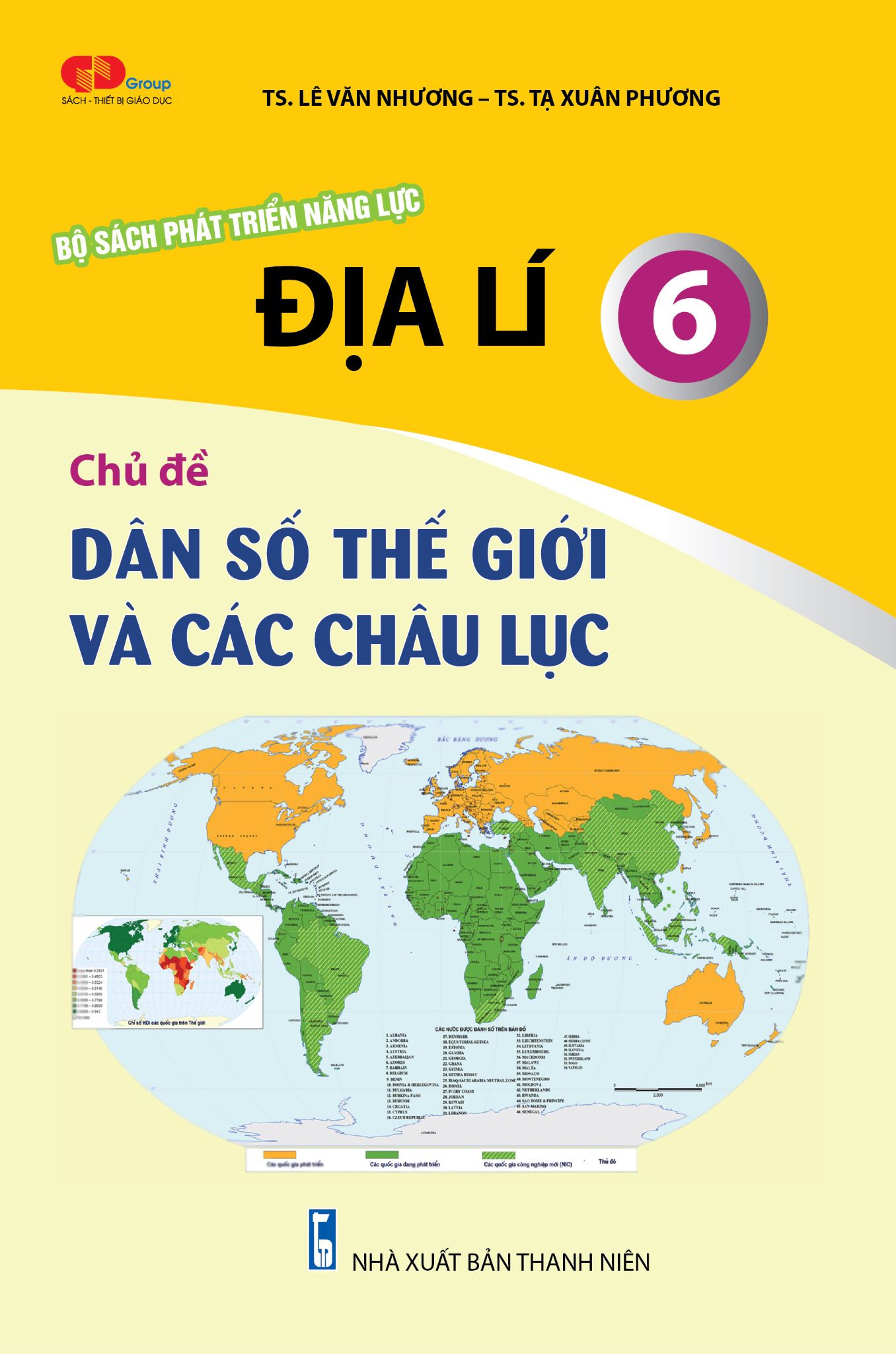  ĐỊA LÝ 6 - Chủ đề: DÂN SỐ THẾ GIỚI VÀ CÁC CHÂU LỤC 