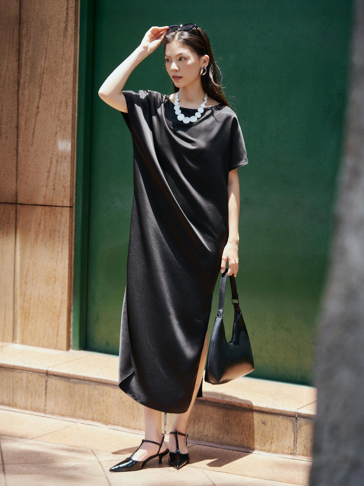  Mauve Signature dress - phiên bản trơn màu nâng cấp 