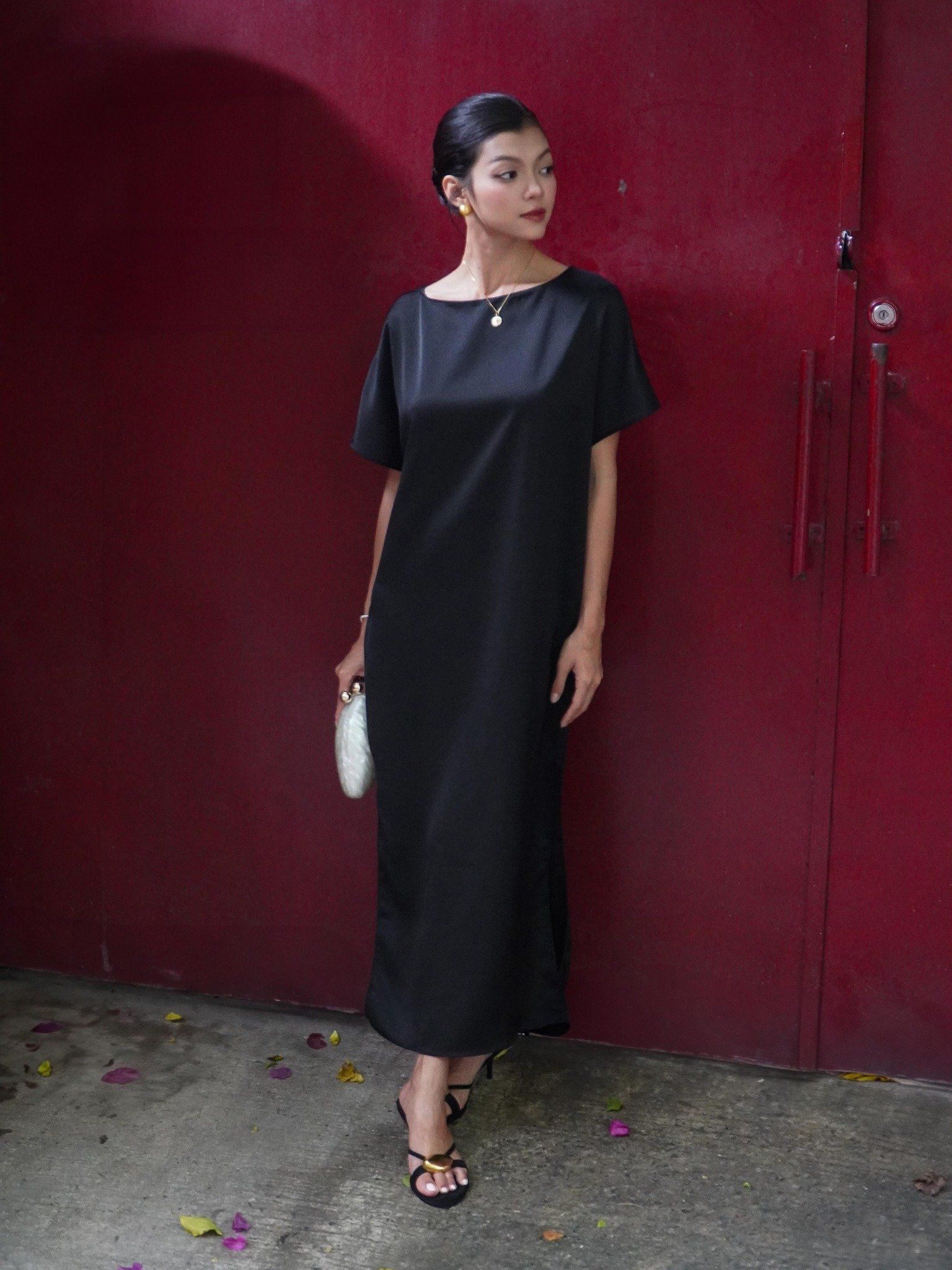  Mauve Signature dress - phiên bản trơn màu nâng cấp 