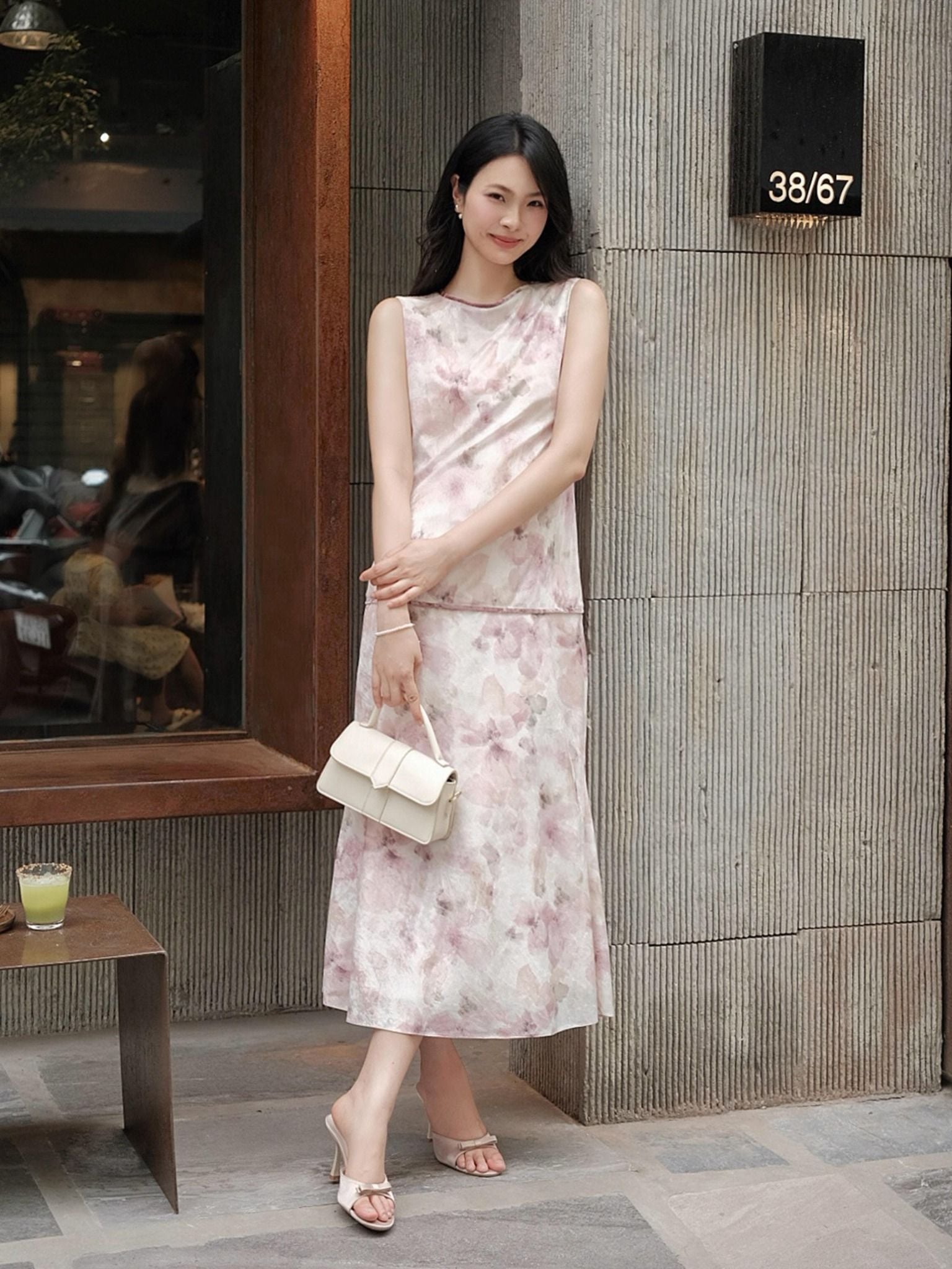  Đầm nhung đuôi cá | Mauve Lady dress 