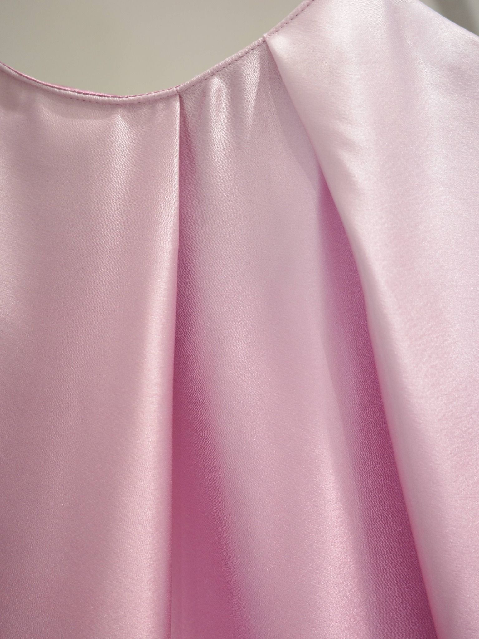  Đầm lụa loang màu thắt nơ | Mauve Ombre dress 