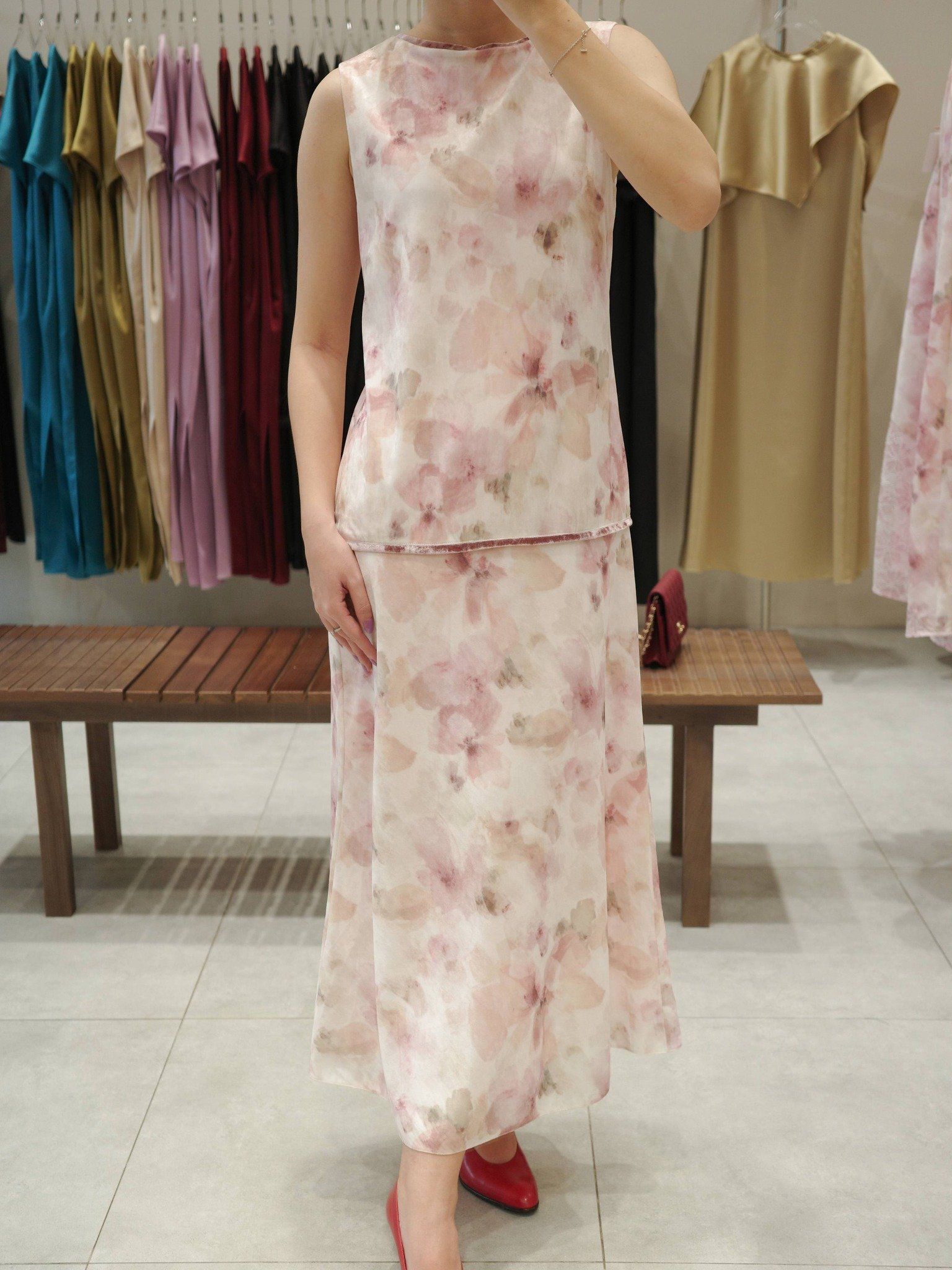  Đầm nhung đuôi cá | Mauve Lady dress 