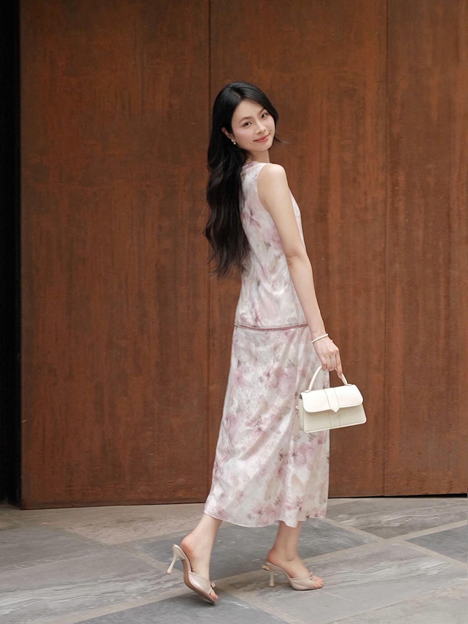  Đầm nhung đuôi cá | Mauve Lady dress 
