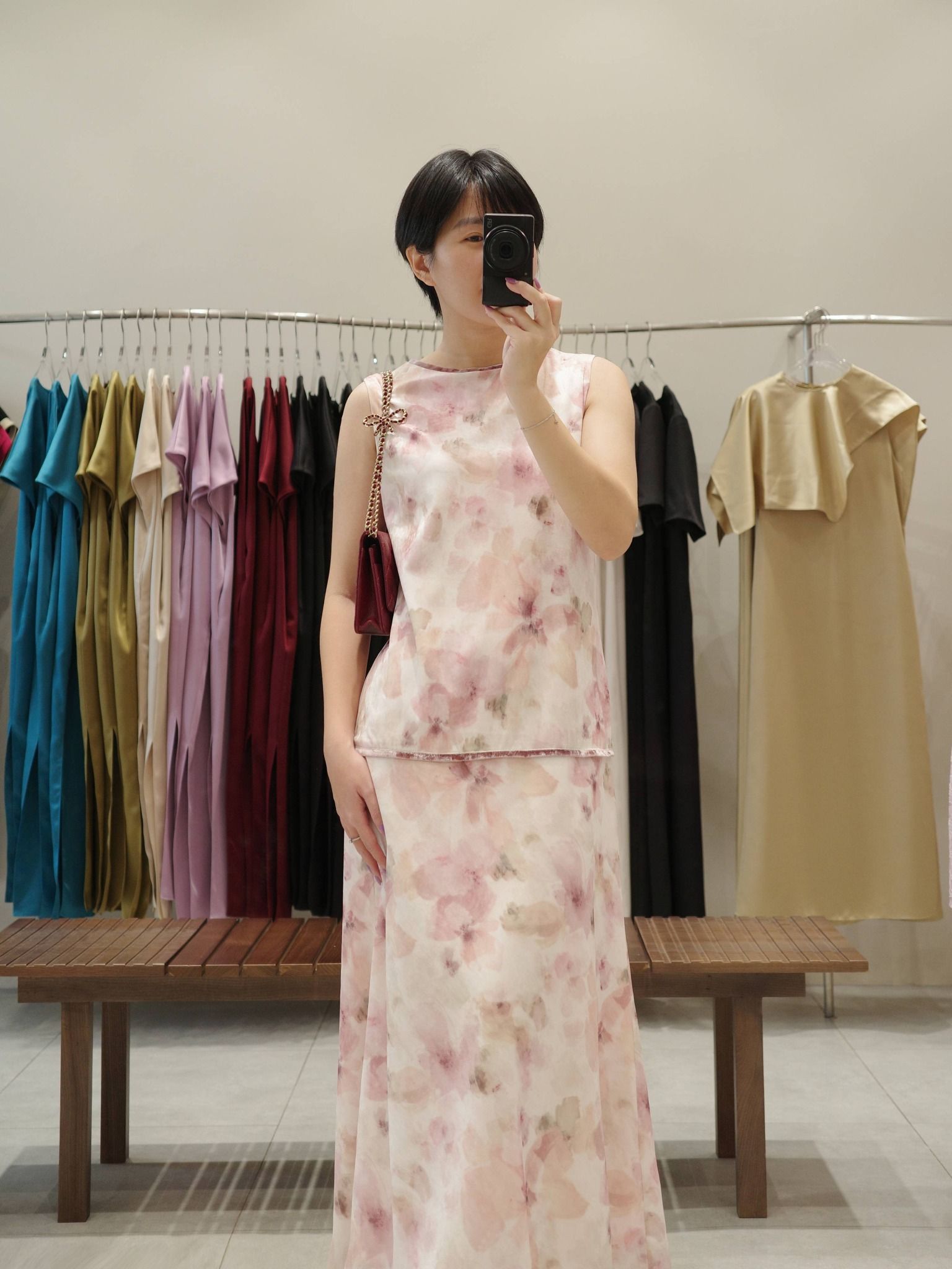  Đầm nhung đuôi cá | Mauve Lady dress 