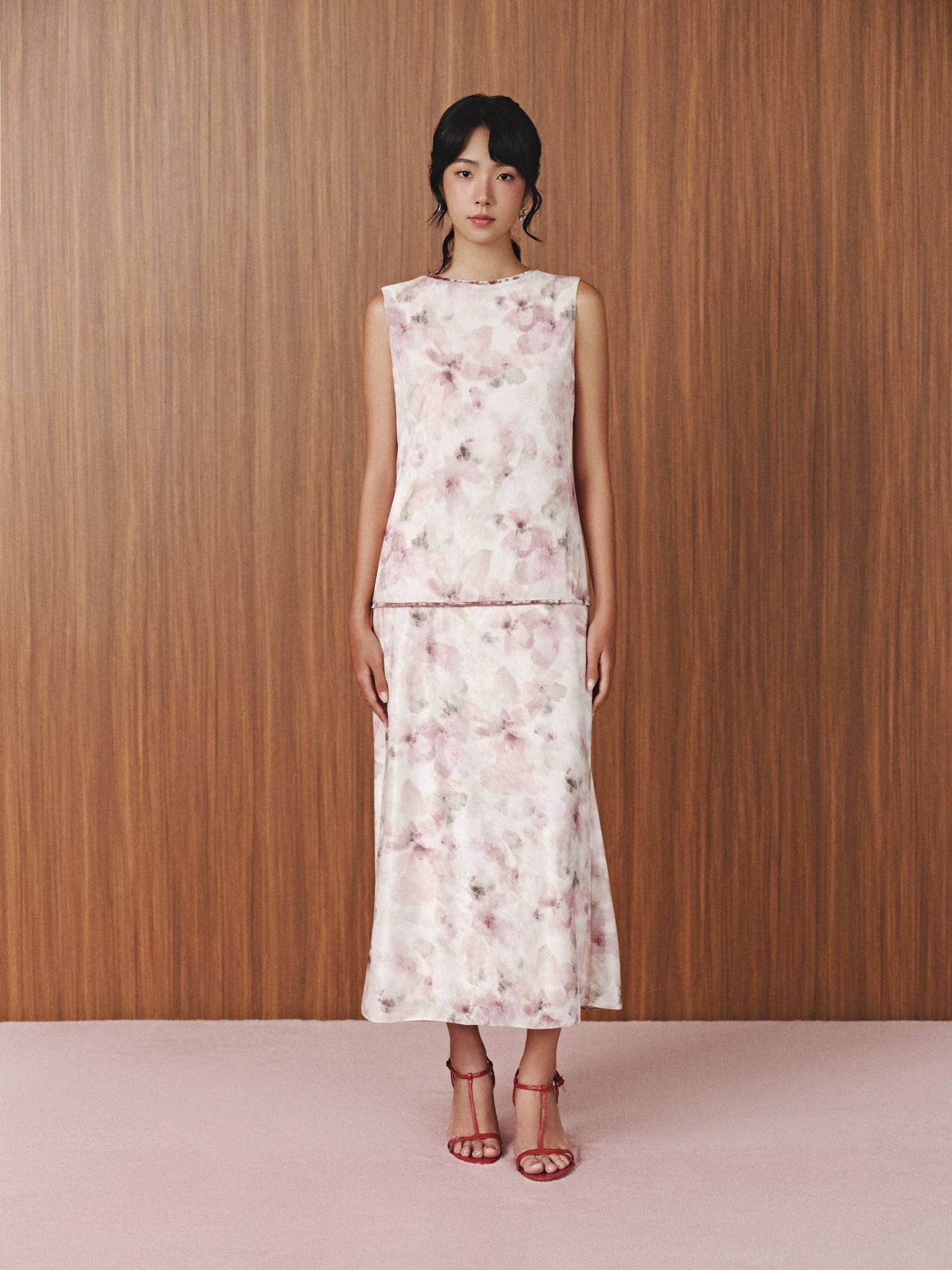  Đầm nhung đuôi cá | Mauve Lady dress 