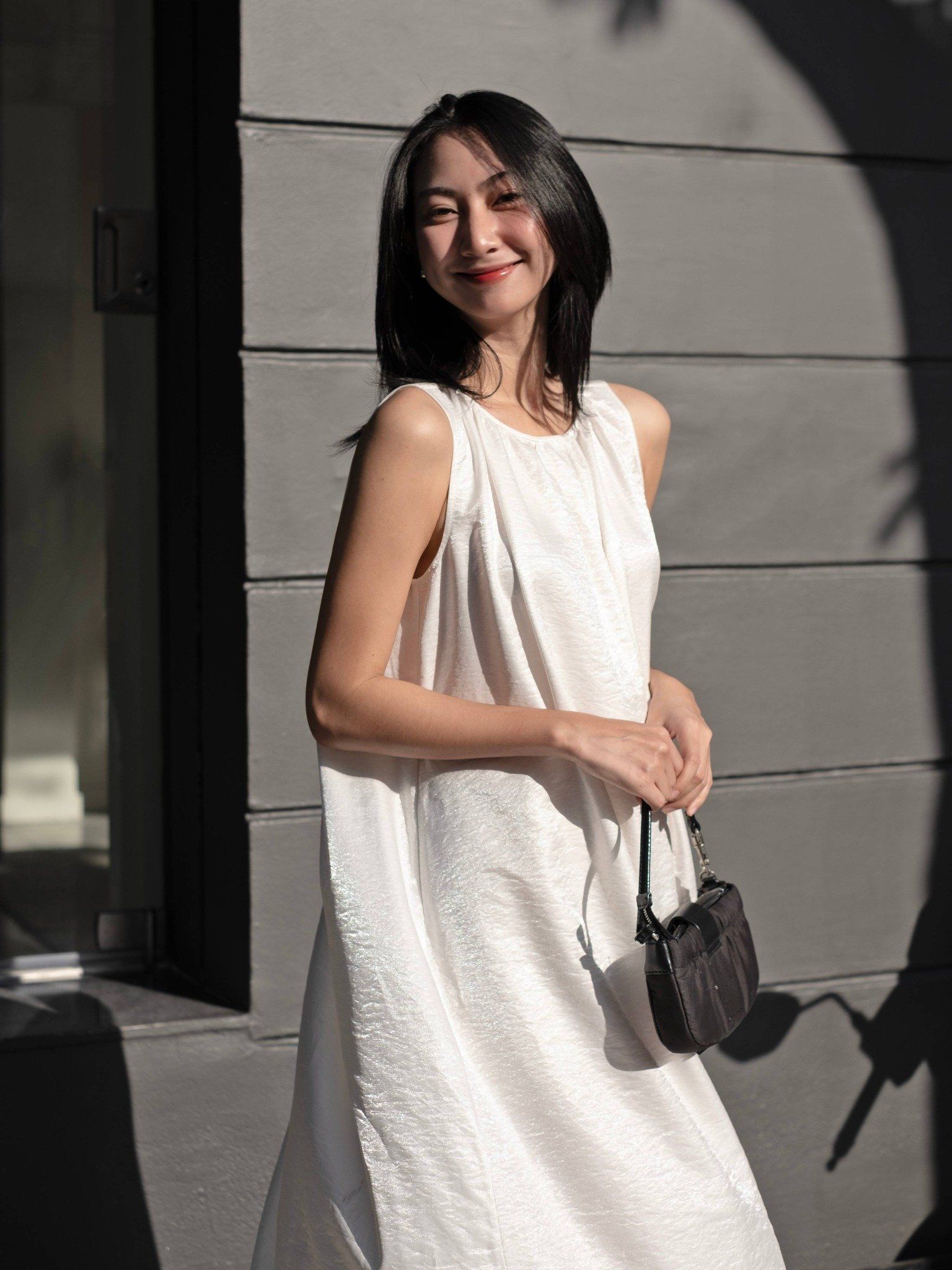  Đầm maxi trắng Mauve Delicate dress 