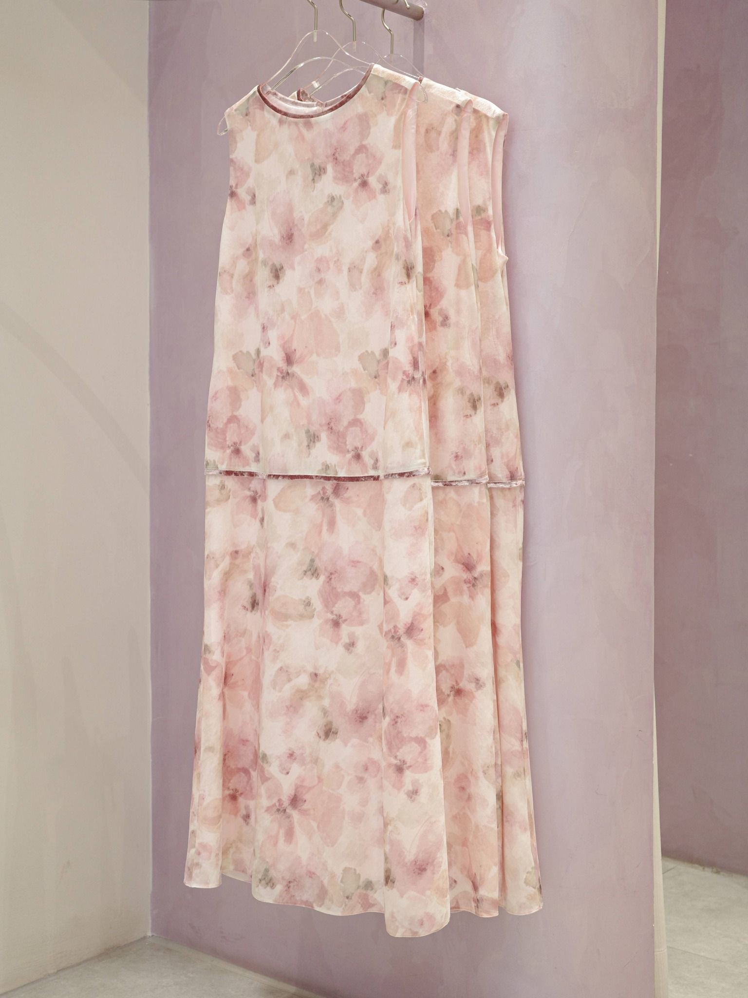  Đầm nhung đuôi cá | Mauve Lady dress 