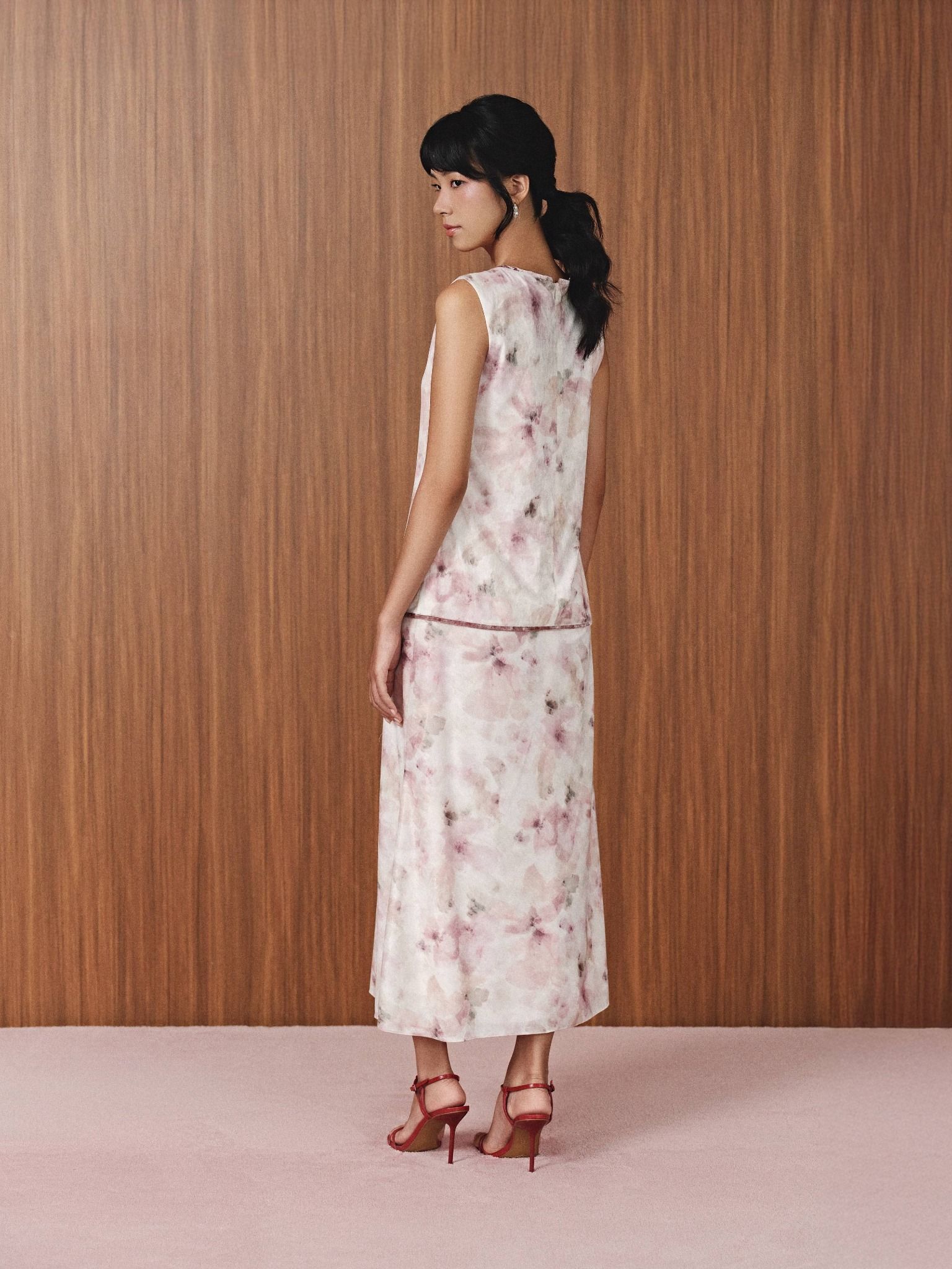  Đầm nhung đuôi cá | Mauve Lady dress 
