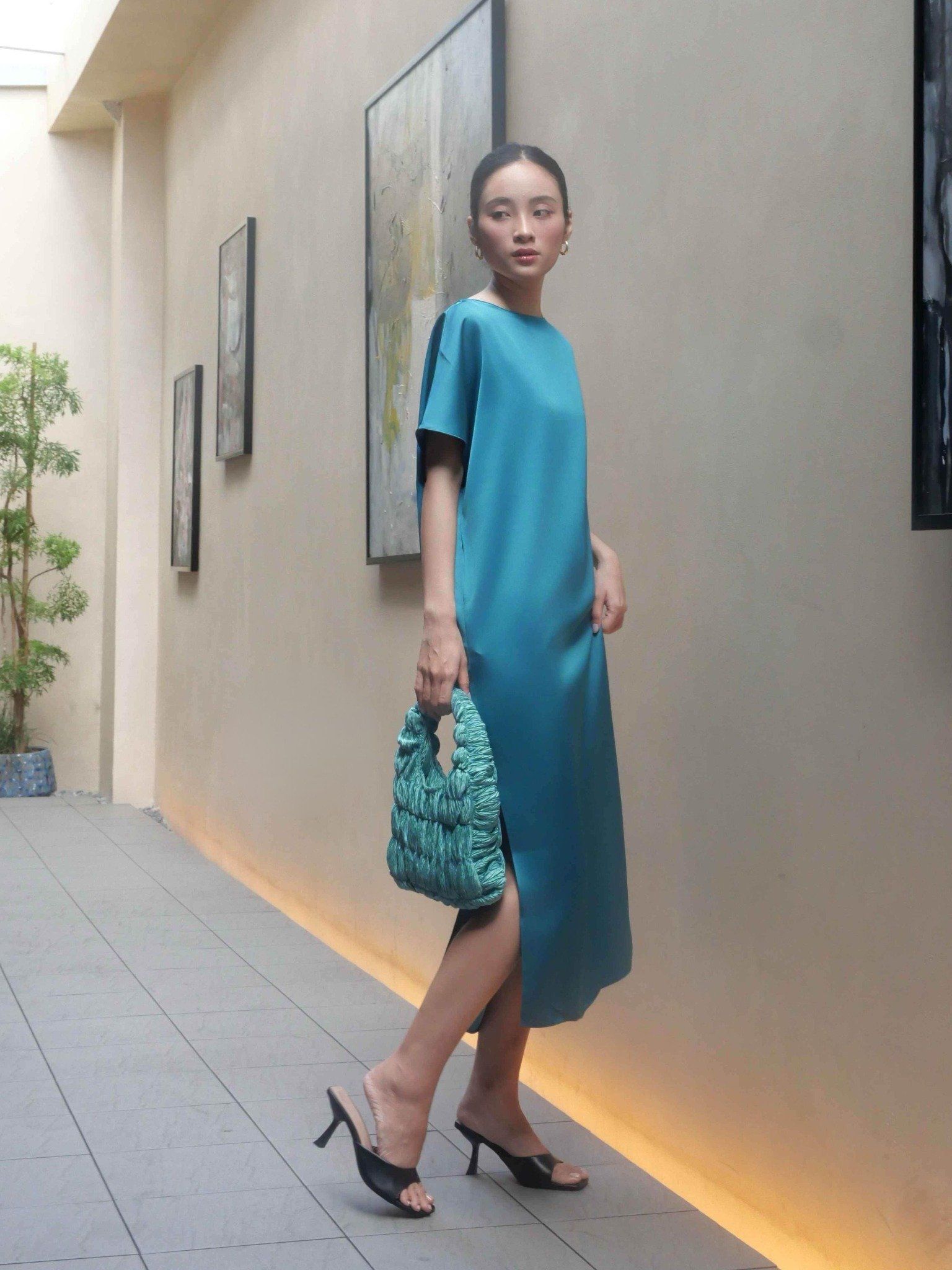  Mauve Signature dress - phiên bản trơn màu nâng cấp 