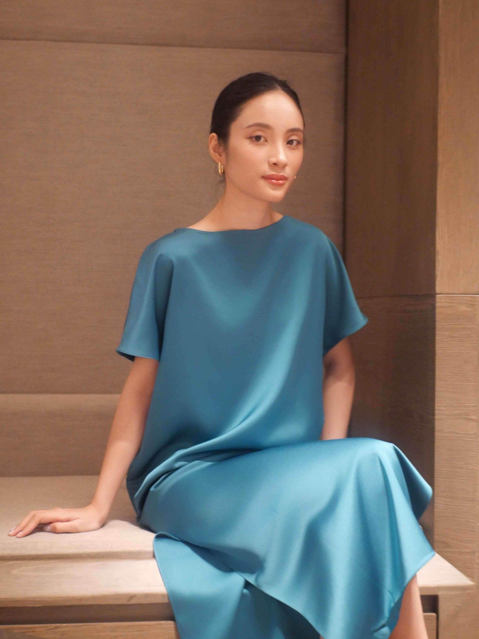  Mauve Signature dress - phiên bản trơn màu nâng cấp 