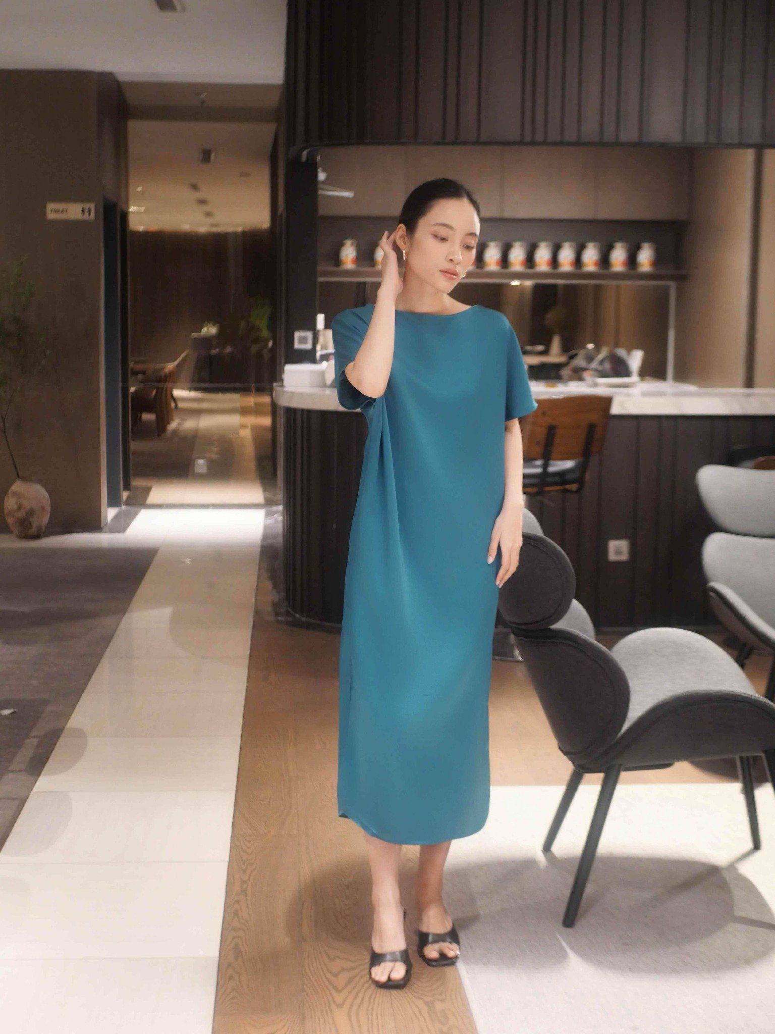  Mauve Signature dress - phiên bản trơn màu nâng cấp 