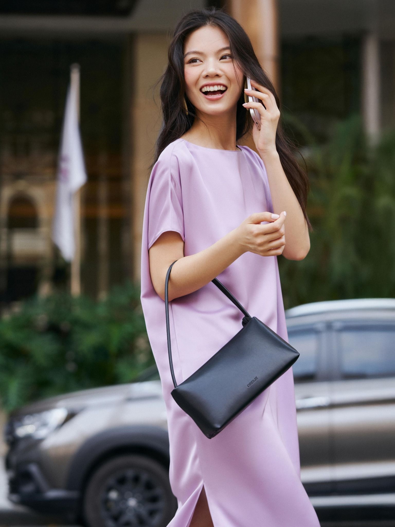  Mauve Signature dress - phiên bản trơn màu nâng cấp 