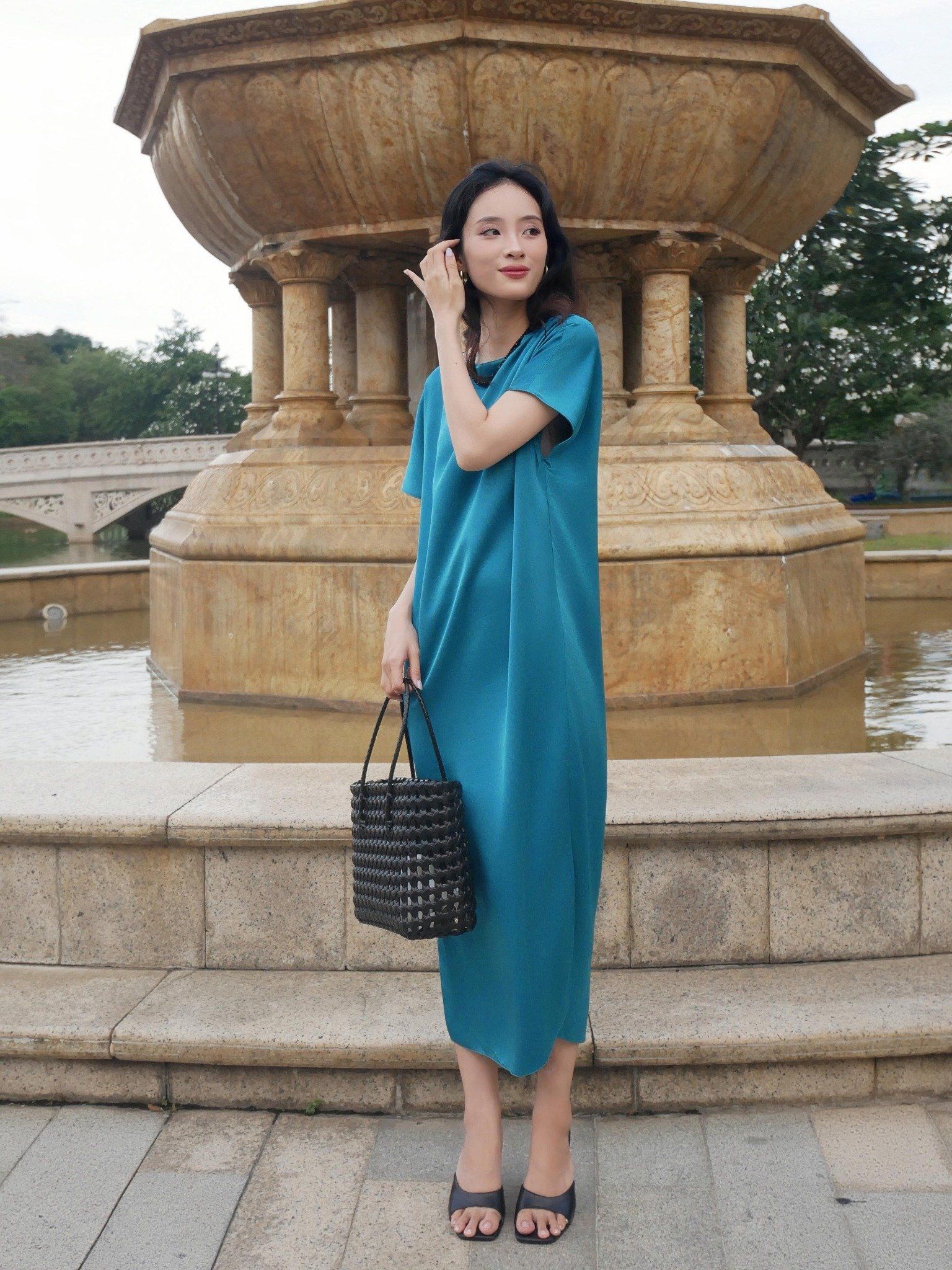  Mauve Signature dress - phiên bản trơn màu nâng cấp 