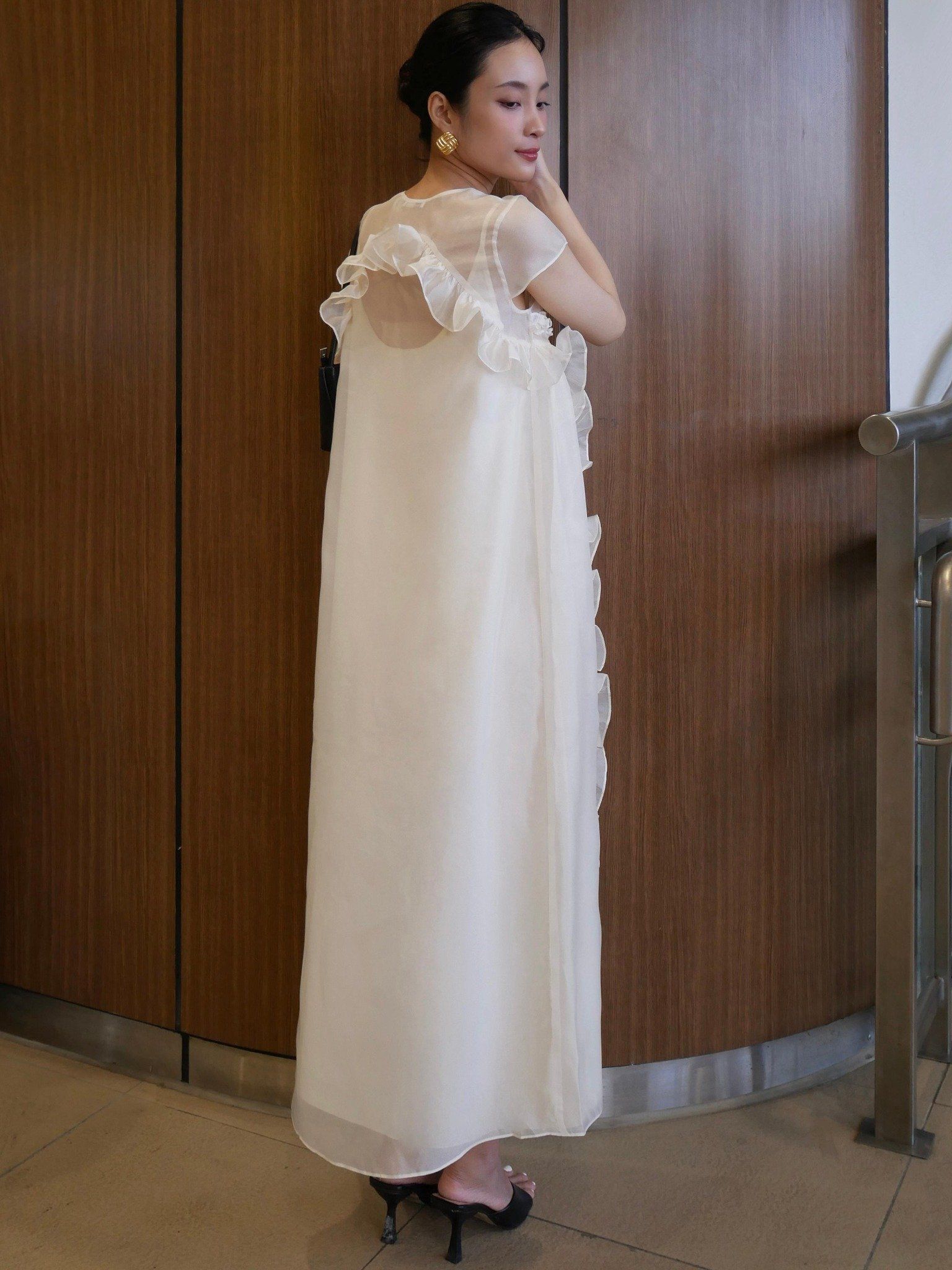  Đầm maxi tơ bèo | Mauve Muse dress 