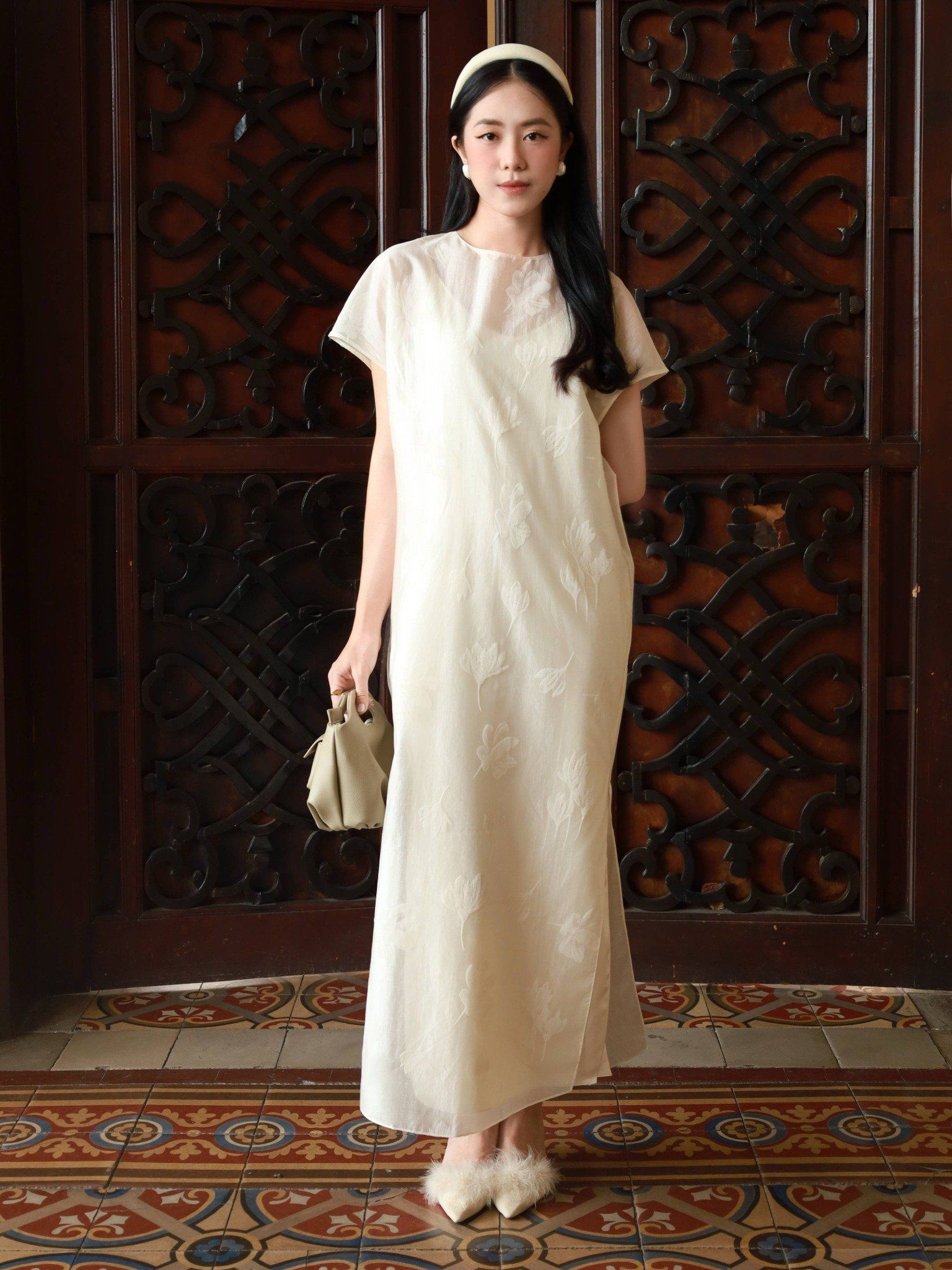  Mauve Signature dress - phiên bản Hoa Quỳnh 