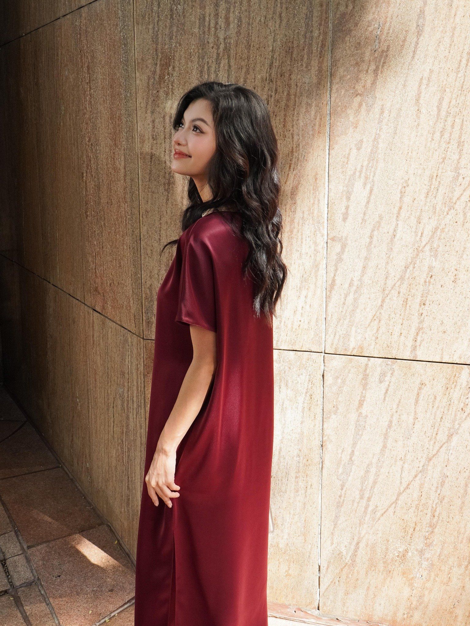  Mauve Signature dress - phiên bản trơn màu nâng cấp 