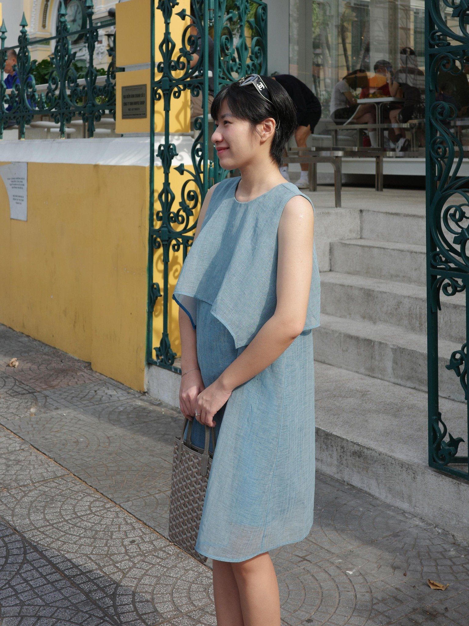  Đầm ngắn 2 tầng | Mauve Layer dress 
