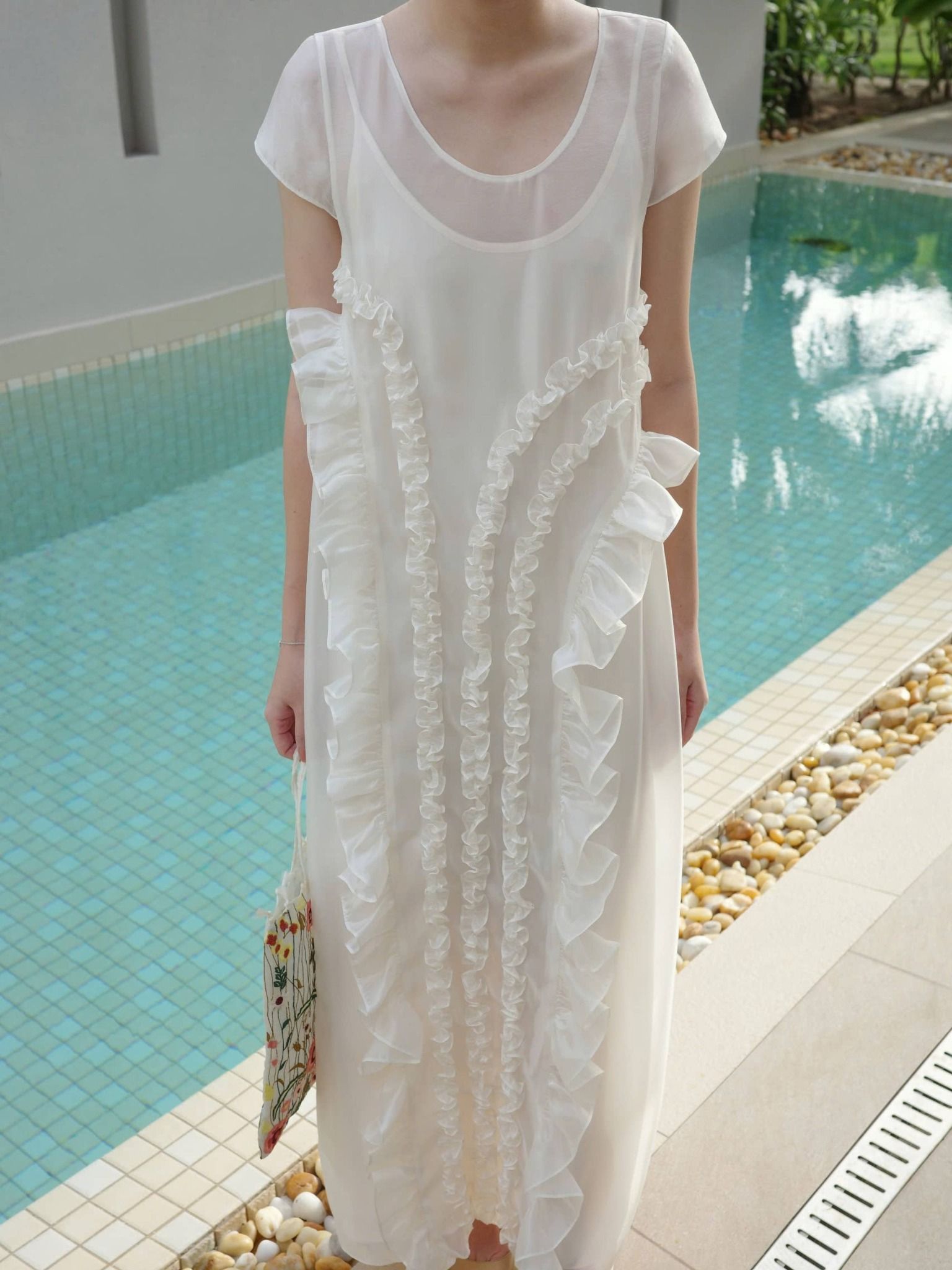  Đầm maxi tơ bèo | Mauve Muse dress 