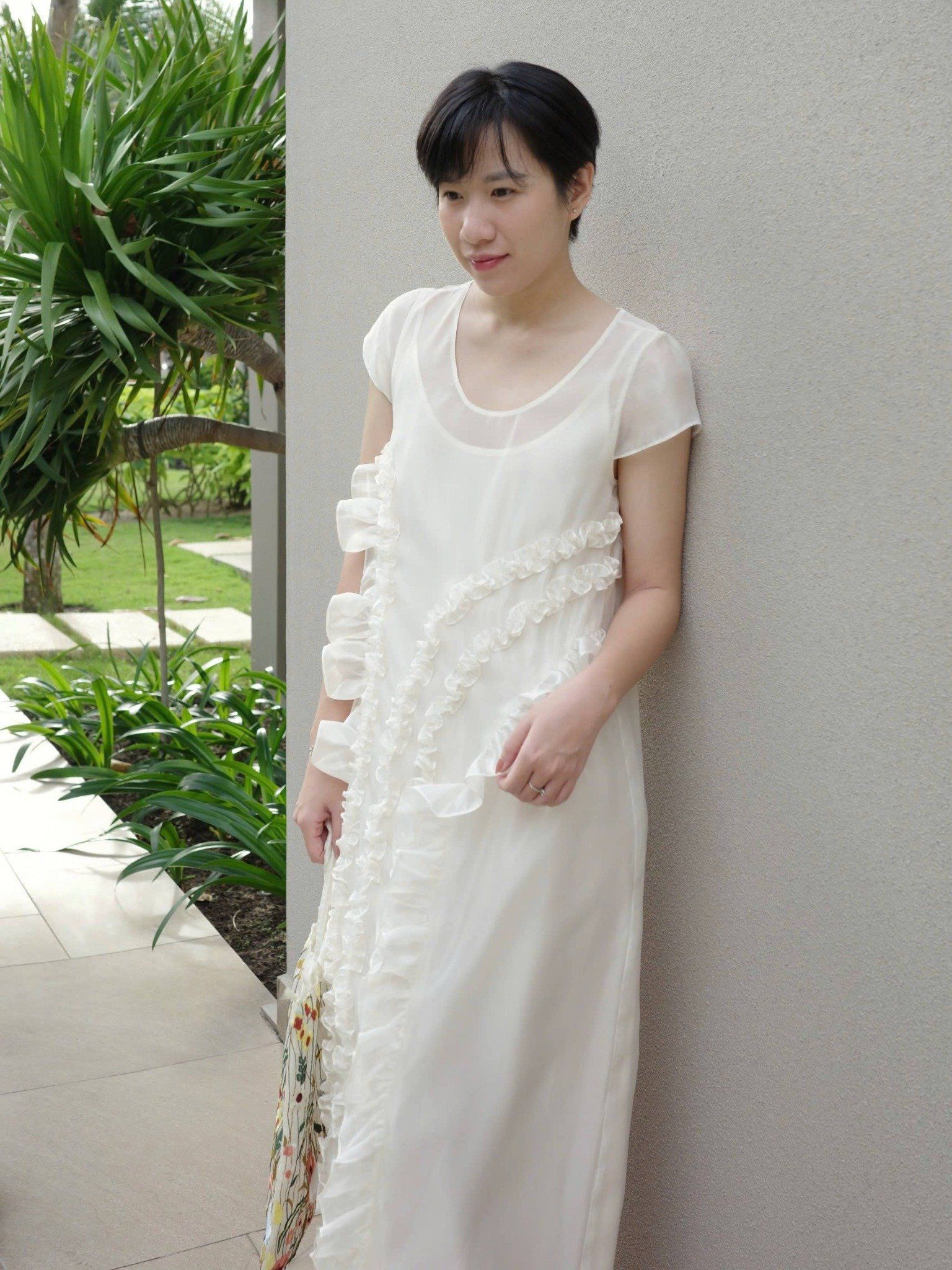  Đầm maxi tơ bèo | Mauve Muse dress 