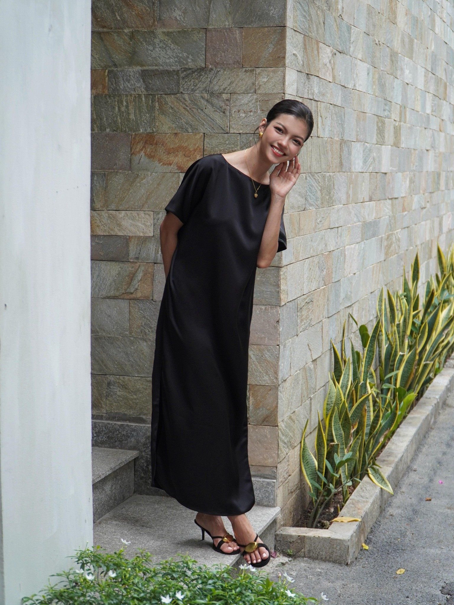  Mauve Signature dress - phiên bản trơn màu nâng cấp 